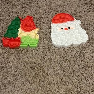 Two piece Christmas pop its